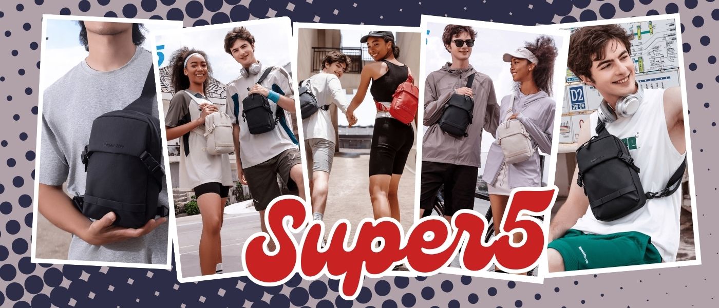 کیف کراس بادی سوپر فایو مدل Super5 FXB00753